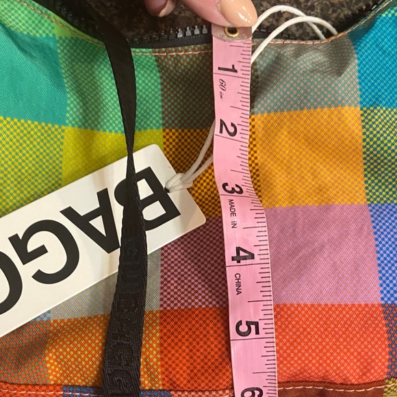 Baggu Colorful Checkered Crossbody Bag - Picture 7 of 7